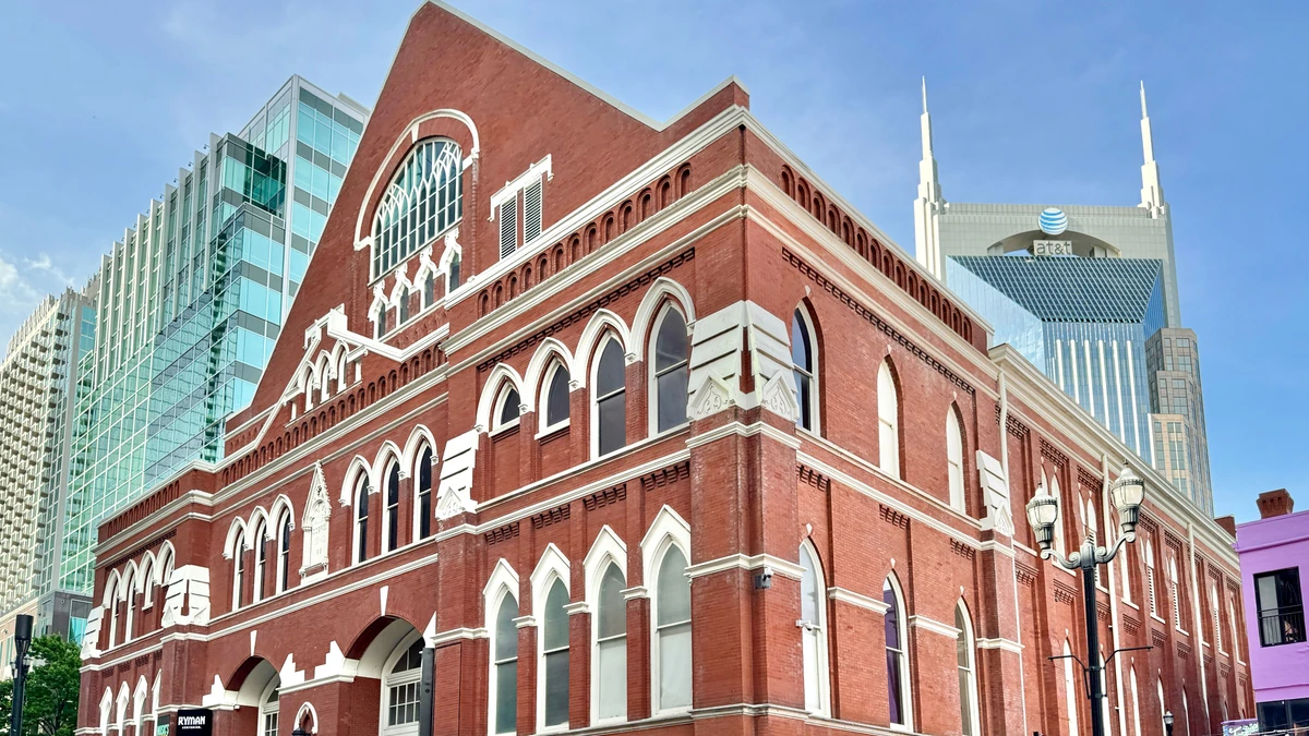 The Ryman Auditorium in Nashville, host of the Americana Honors